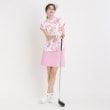 アダバット(レディース)(adabat(Ladies))のUVカット/吸水速乾 フラワープリントモックネックT4