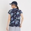 アダバット(レディース)(adabat(Ladies))のUVカット/吸水速乾 フラワープリントモックネックT11