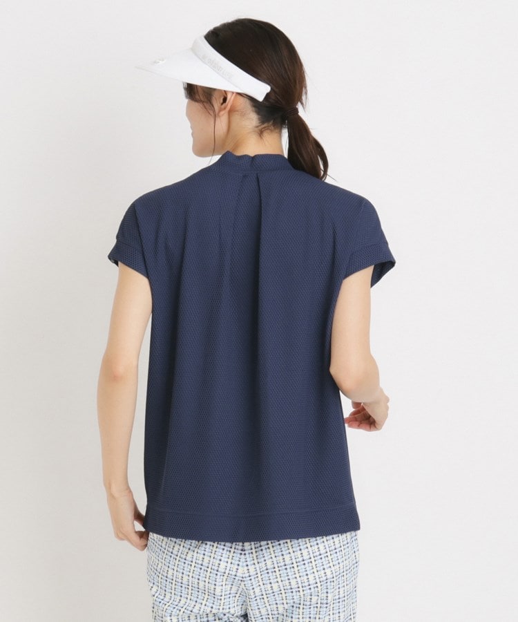 アダバット(レディース)(adabat(Ladies))のドライワッフルモックネックT13