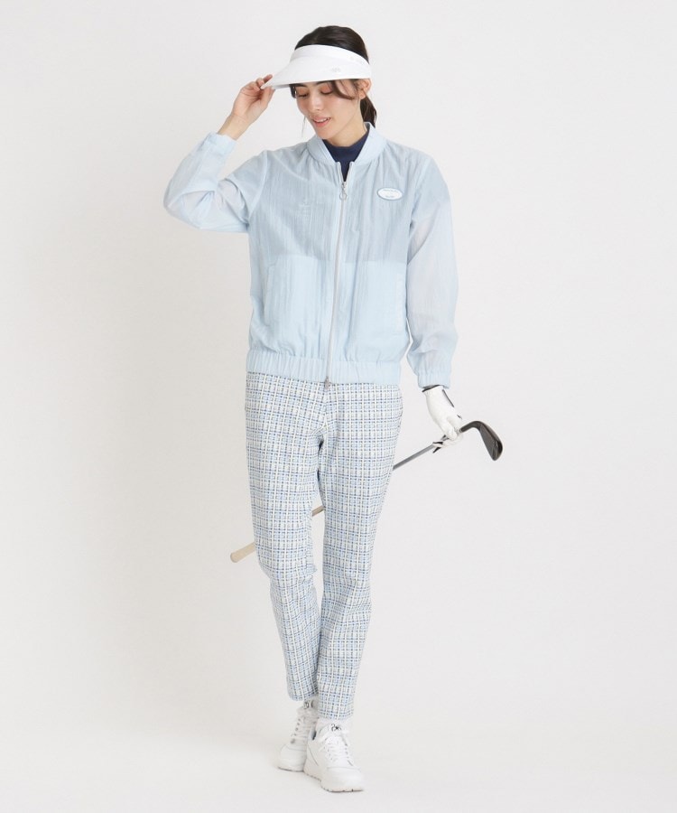 アダバット(レディース)(adabat(Ladies))の撥水加工 シアーワッシャーブルゾン7
