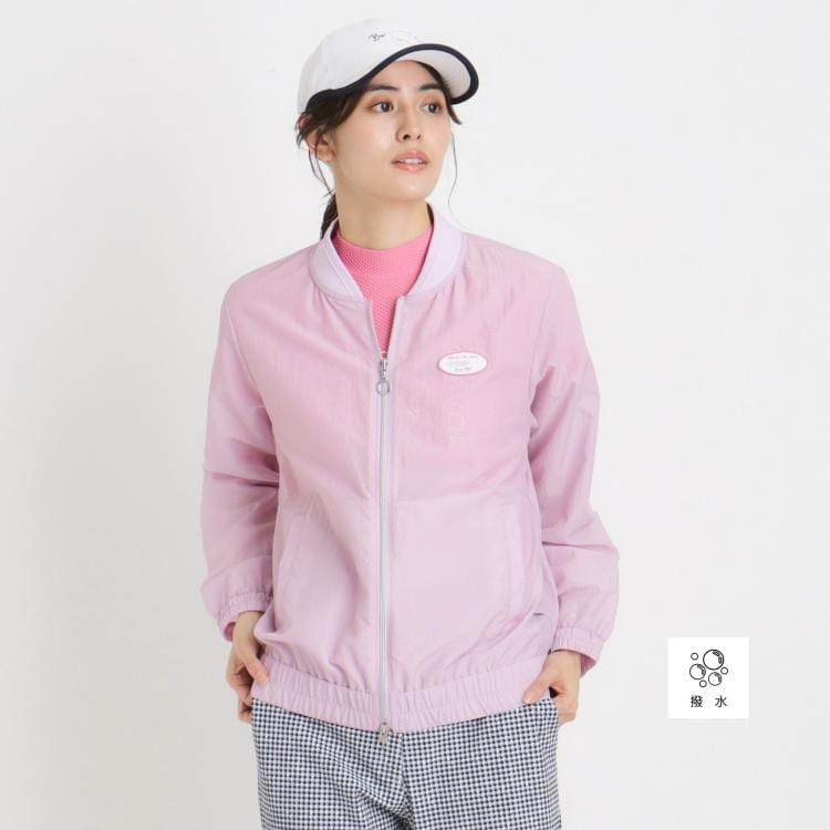 アダバット(レディース)(adabat(Ladies))の撥水加工 シアーワッシャーブルゾン ブルゾン/ジャンバー