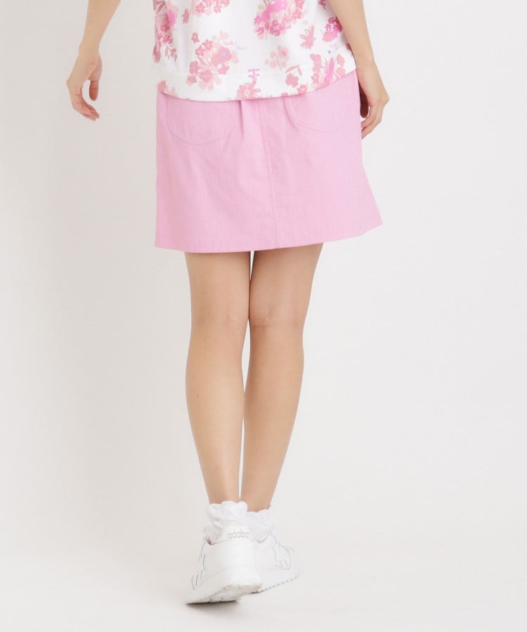 アダバット(レディース)(adabat(Ladies))のシャンブレードビーAラインスカート1