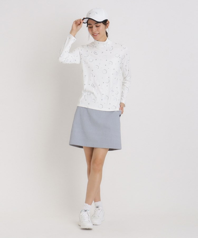 アダバット(レディース)(adabat(Ladies))のシャンブレードビーAラインスカート6