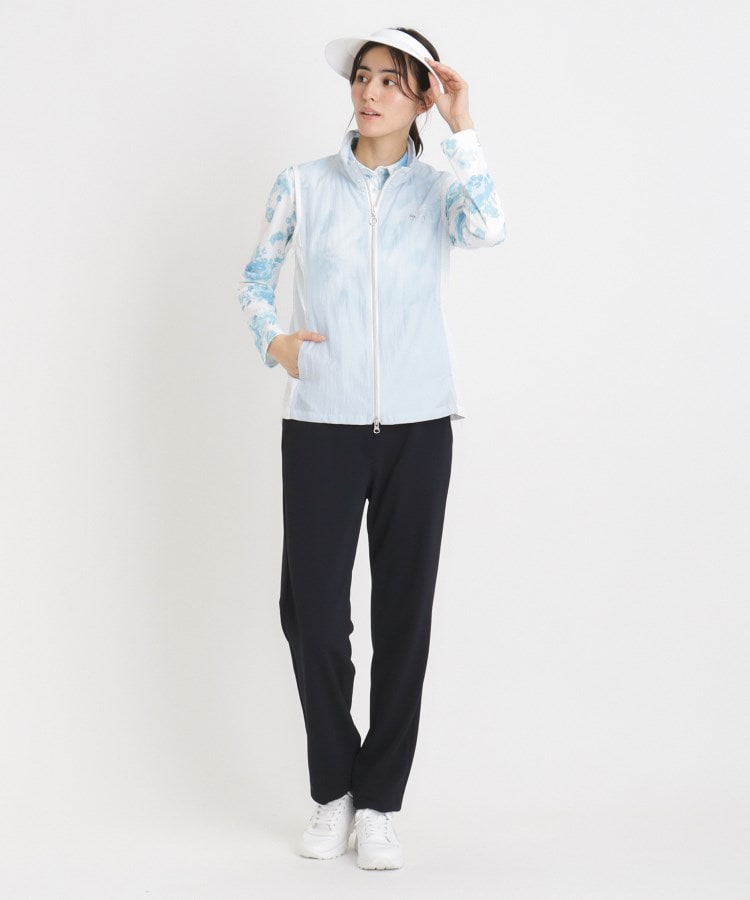 アダバット(レディース)(adabat(Ladies))の撥水加工 シアーワッシャージップアップベスト7