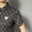 アダバット(レディース)(adabat(Ladies))の【新レーベル ADABAT NAVY】吸水速乾 フルールドリスポロシャツ18