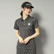 アダバット(レディース)(adabat(Ladies))の【新レーベル ADABAT NAVY】吸水速乾 フルールドリスポロシャツ20