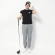 アダバット(レディース)(adabat(Ladies))の【新レーベル ADABAT NAVY】UVカット/吸水速乾 ダブルラインモックネックT26