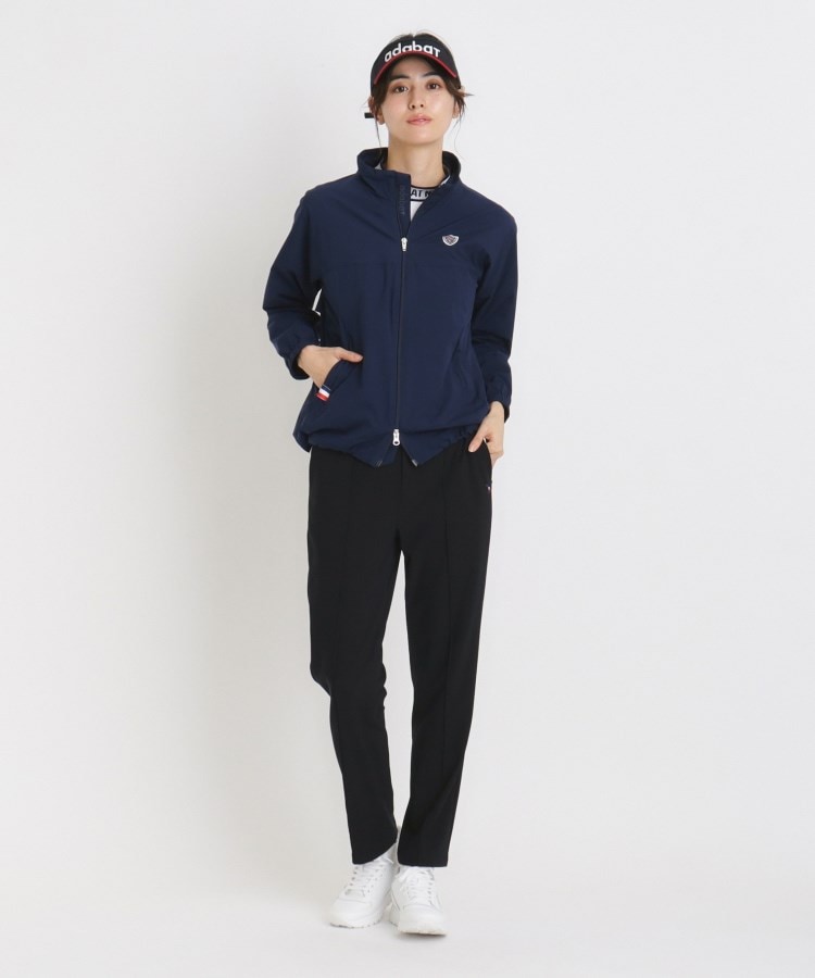 アダバット(レディース)(adabat(Ladies))の【新レーベル ADABAT NAVY】ドライタッチスリムパンツ10