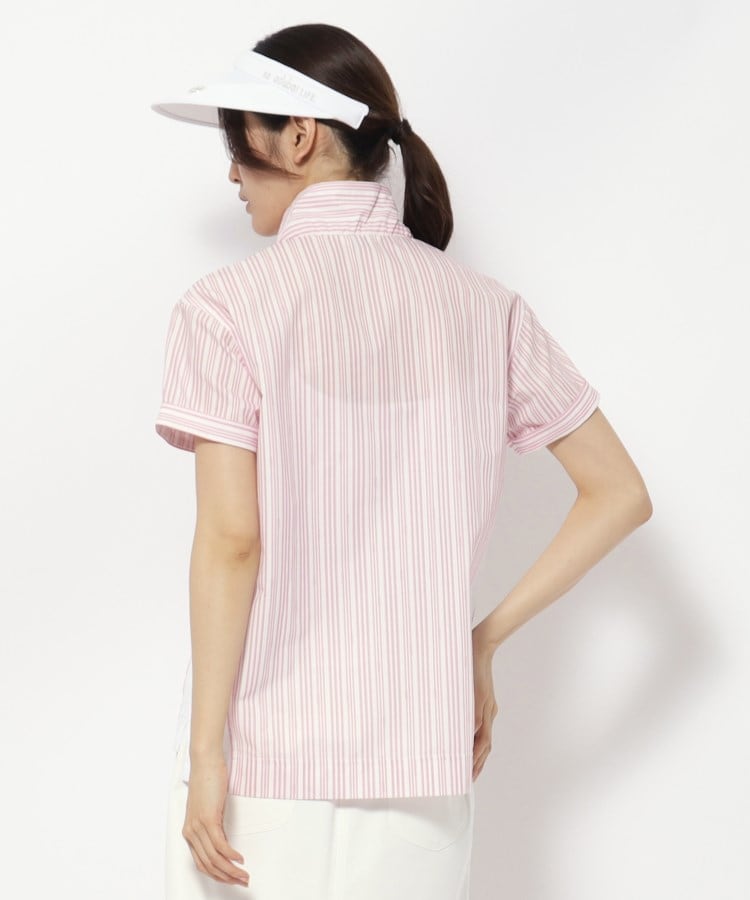 アダバット(レディース)(adabat(Ladies))のサッカーストライプジッププルオーバー1