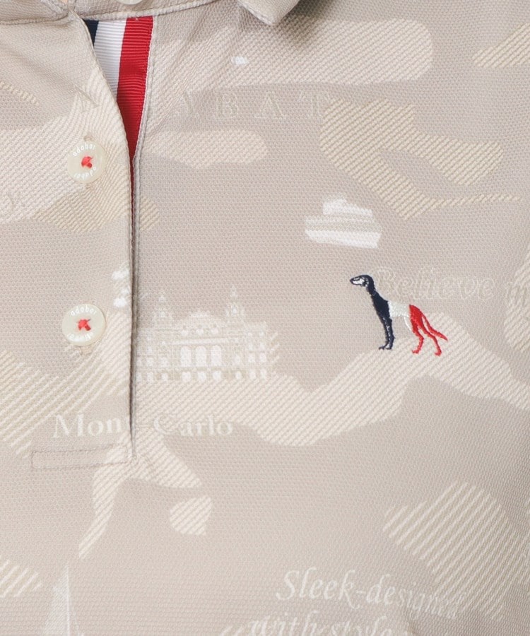 アダバット(レディース)(adabat(Ladies))の【新レーベル ADABAT NAVY】UVカット／吸水速乾 モナコリンクスプリントポロシャツ20