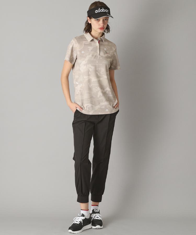 アダバット(レディース)(adabat(Ladies))の【新レーベル ADABAT NAVY】UVカット／吸水速乾 モナコリンクスプリントポロシャツ14