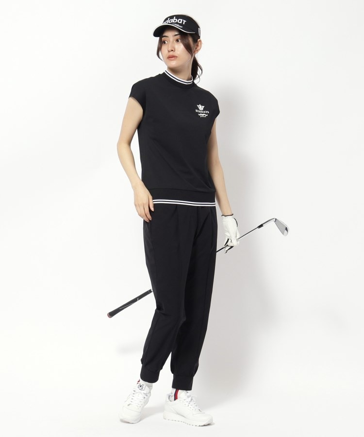 アダバット(レディース)(adabat(Ladies))の【新レーベル ADABAT NAVY】撥水加工 ストレッチスリムジョガー9