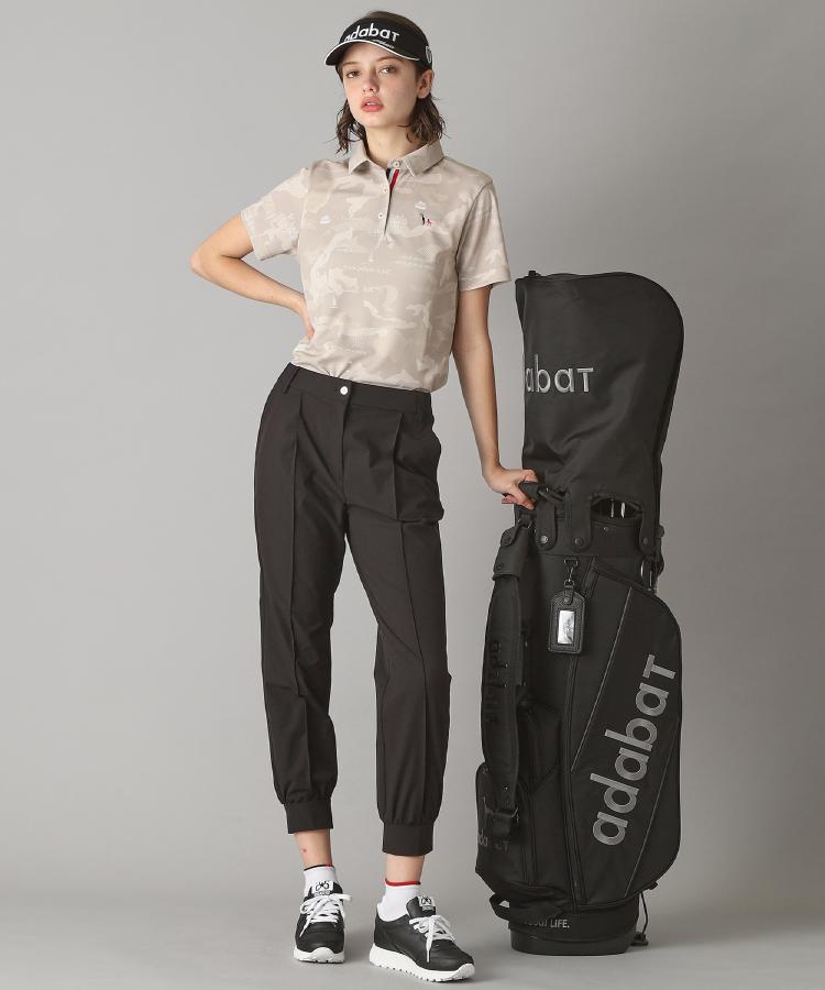 アダバット(レディース)(adabat(Ladies))の【新レーベル ADABAT NAVY】撥水加工 ストレッチスリムジョガー5