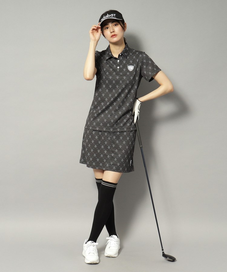 アダバット(レディース)(adabat(Ladies))の【新レーベル ADABAT NAVY】吸水速乾 フルールドリスストレッチスカート13
