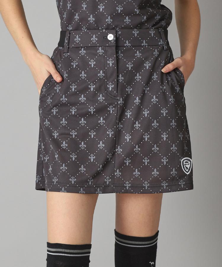 アダバット(レディース)(adabat(Ladies))の【新レーベル ADABAT NAVY】吸水速乾 フルールドリスストレッチスカート1