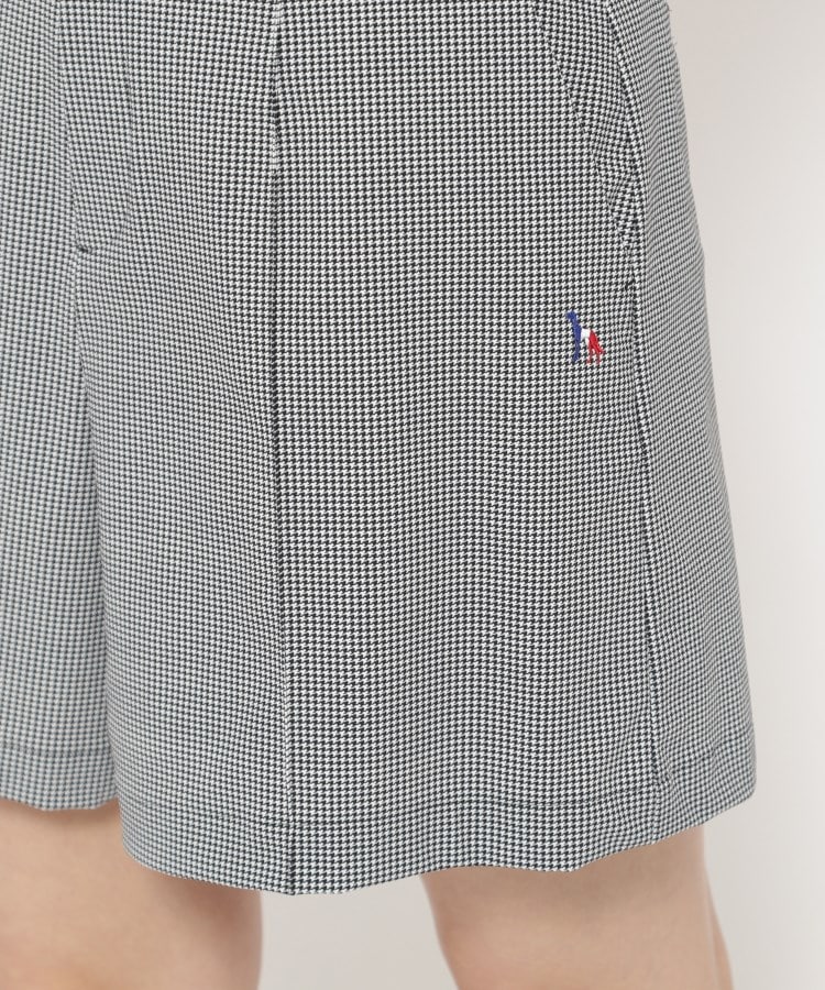 アダバット(レディース)(adabat(Ladies))の【新レーベル ADABAT NAVY】◆接触冷感 ハウンドトゥースキュロット16