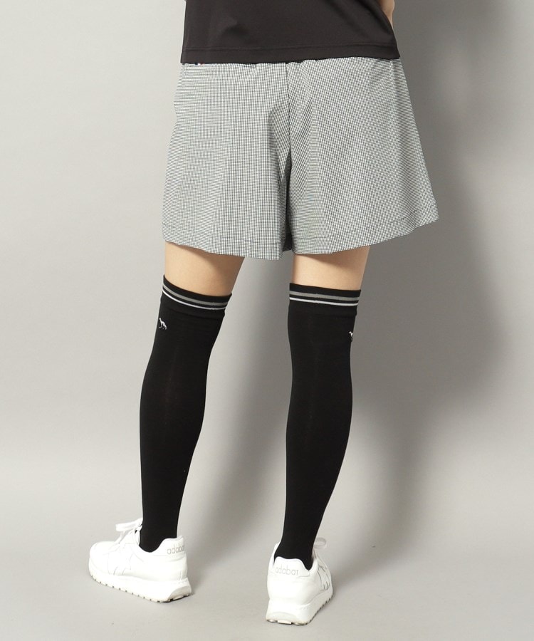 アダバット(レディース)(adabat(Ladies))の【新レーベル ADABAT NAVY】◆接触冷感 ハウンドトゥースキュロット1