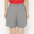 アダバット(レディース)(adabat(Ladies))の【新レーベル ADABAT NAVY】◆接触冷感 ハウンドトゥースキュロット11
