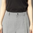 アダバット(レディース)(adabat(Ladies))の【新レーベル ADABAT NAVY】◆接触冷感 ハウンドトゥースキュロット21