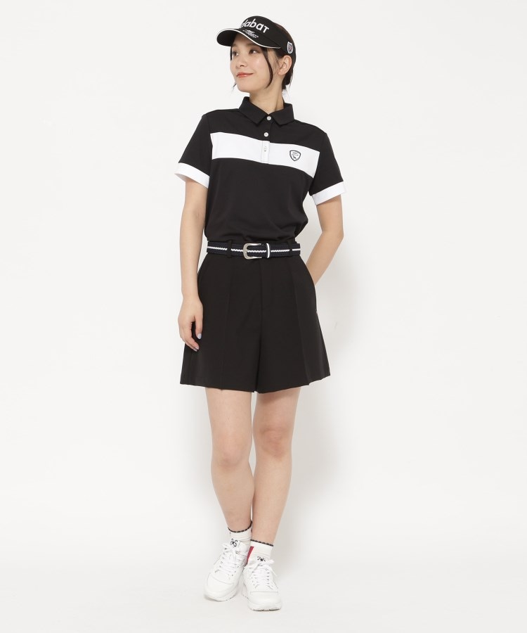 新レーベル ADABAT NAVY】UVカット/接触冷感 ストレッチツイル