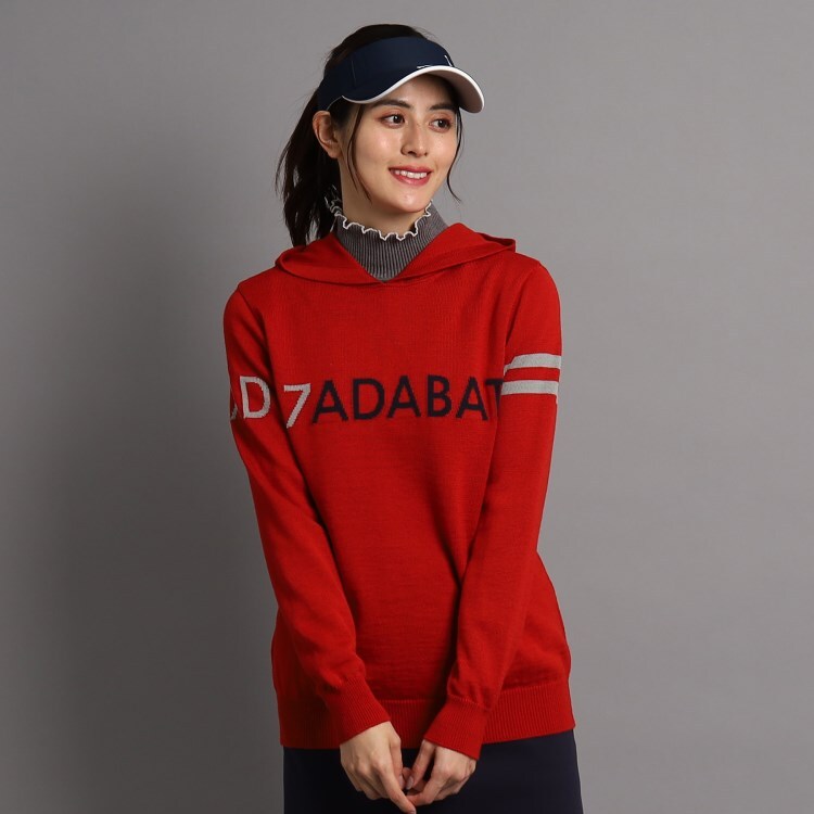 アダバット(レディース)(adabat(Ladies))の【35周年記念】ロゴデザインセーター
