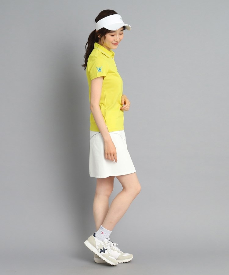 アダバット(レディース)(adabat(Ladies))の【UVカット／吸水速乾】ロゴデザイン 半袖ポロシャツ58