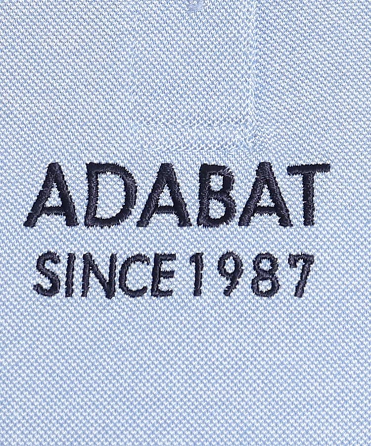 アダバット(レディース)(adabat(Ladies))の【UVカット／吸水速乾】ロゴデザイン 半袖ポロシャツ79