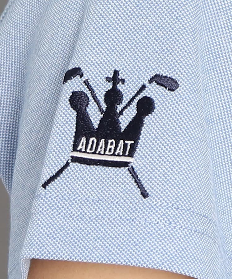 アダバット(レディース)(adabat(Ladies))の【UVカット／吸水速乾】ロゴデザイン 半袖ポロシャツ81