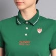 アダバット(レディース)(adabat(Ladies))の【UVカット／吸水速乾】ロゴデザイン 半袖ポロシャツ4