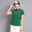 アダバット(レディース)(adabat(Ladies))の【UVカット／吸水速乾】ロゴデザイン 半袖ポロシャツ39