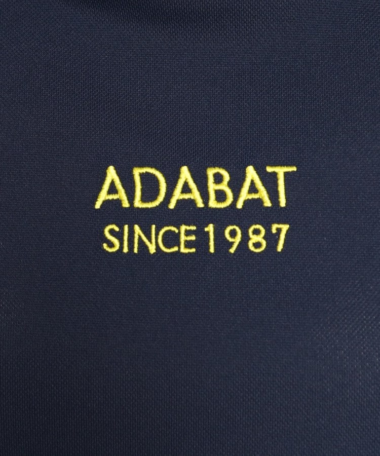 アダバット(レディース)(adabat(Ladies))の【UVカット／吸水速乾】ロゴデザイン モックネック半袖プルオーバー20