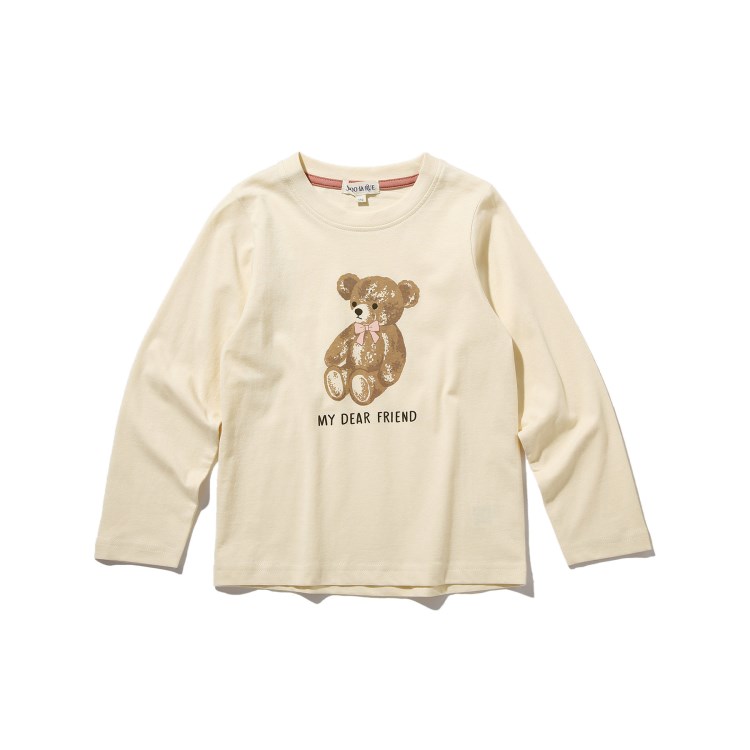 シューラルー /キッズ(SHOO・LA・RUE/Kids)の◆【90-140cm】綿天竺4柄GIRLSロンTシャツ Ｔシャツ