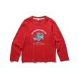 シューラルー /キッズ(SHOO・LA・RUE/Kids)の◆【90-140cm】綿天竺BOYS4柄ロンTシャツ レッド(062)