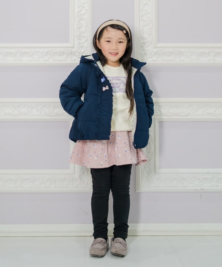 シューラルー /キッズ(SHOO・LA・RUE/Kids)の◆【100-150cm/撥水】GIRLSフード2WAY中綿ブルゾン20