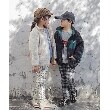 シューラルー /キッズ(SHOO・LA・RUE/Kids)の◆【100-150cm/撥水】キルト×ボアリバーシブルブルゾン18