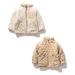 シューラルー /キッズ(SHOO・LA・RUE/Kids)の◆【100-150cm/撥水】キルト×ボアリバーシブルブルゾン アイボリー(004)