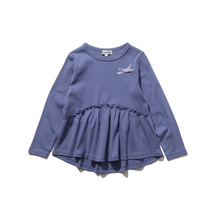 シューラルー /キッズ(SHOO・LA・RUE/Kids)の◆【100-140cm】ペプラム切替ロンT Ｔシャツ