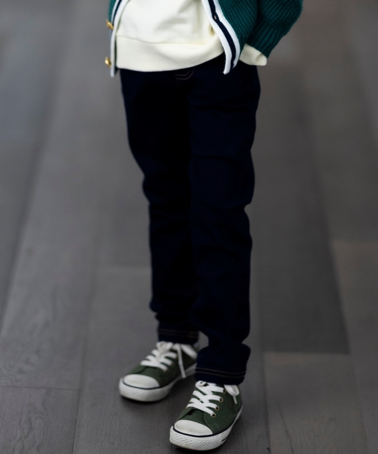 ◇【90-140cm】ストレッチデニムパンツ(フルレングスパンツ ◇【90-140cm】ストレッチデニムパンツ(フルレングスパンツ