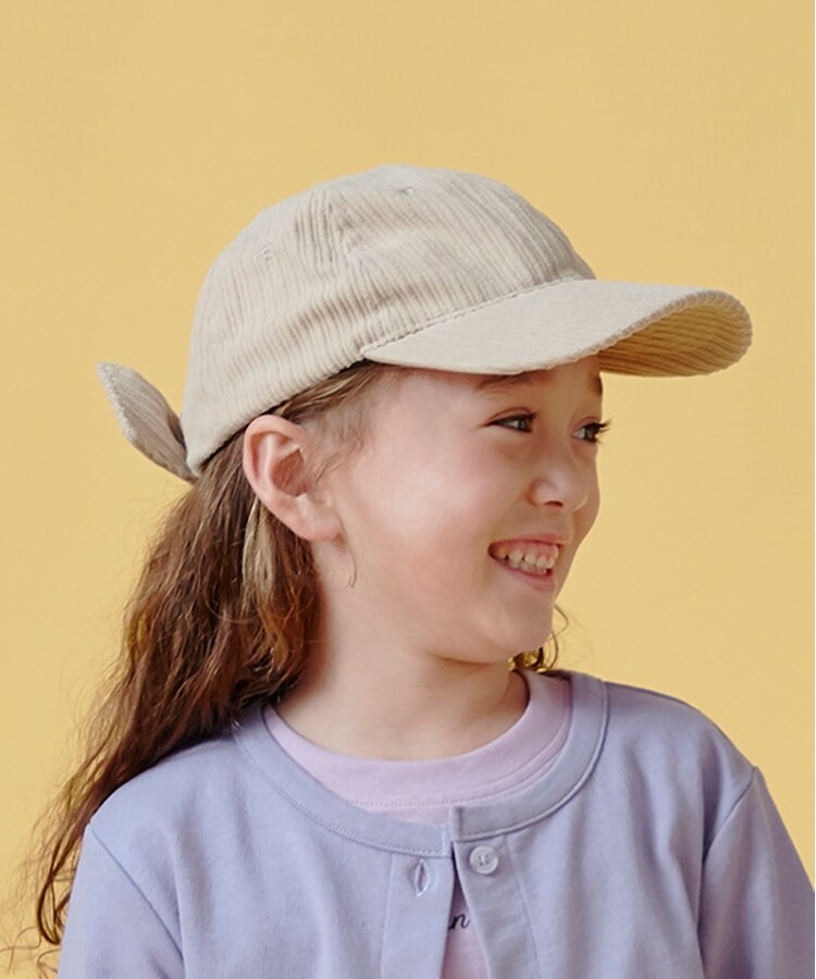 コーデュロイバックリボンcap キャップ Shoo La Rue Kids シューラルー ワールド オンラインストア World Online Store