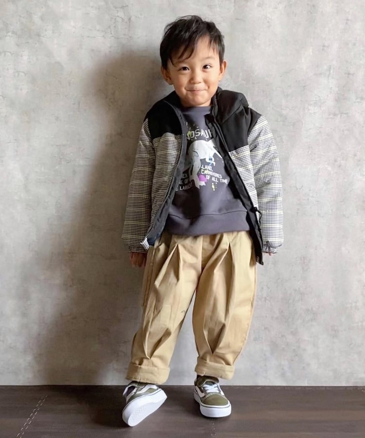 シューラルー /キッズ(SHOO・LA・RUE/Kids)の◆【110-140cm/撥水】中綿プリント切替ジャケット15