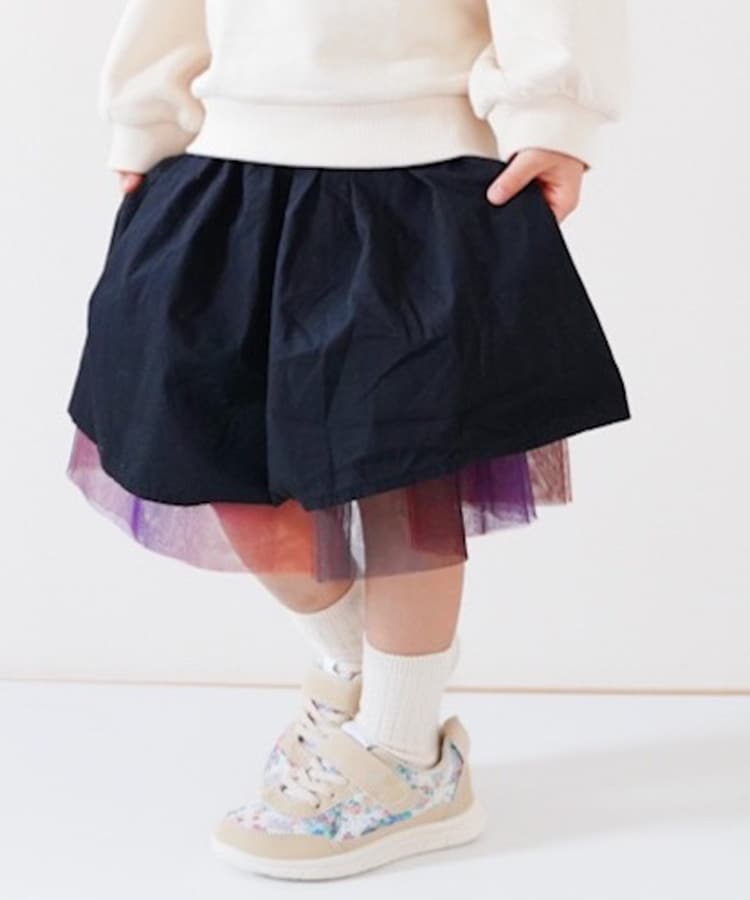 シューラルー /キッズ(SHOO・LA・RUE/Kids)の◆【100-130cm】チュールリバーシブルスカート10