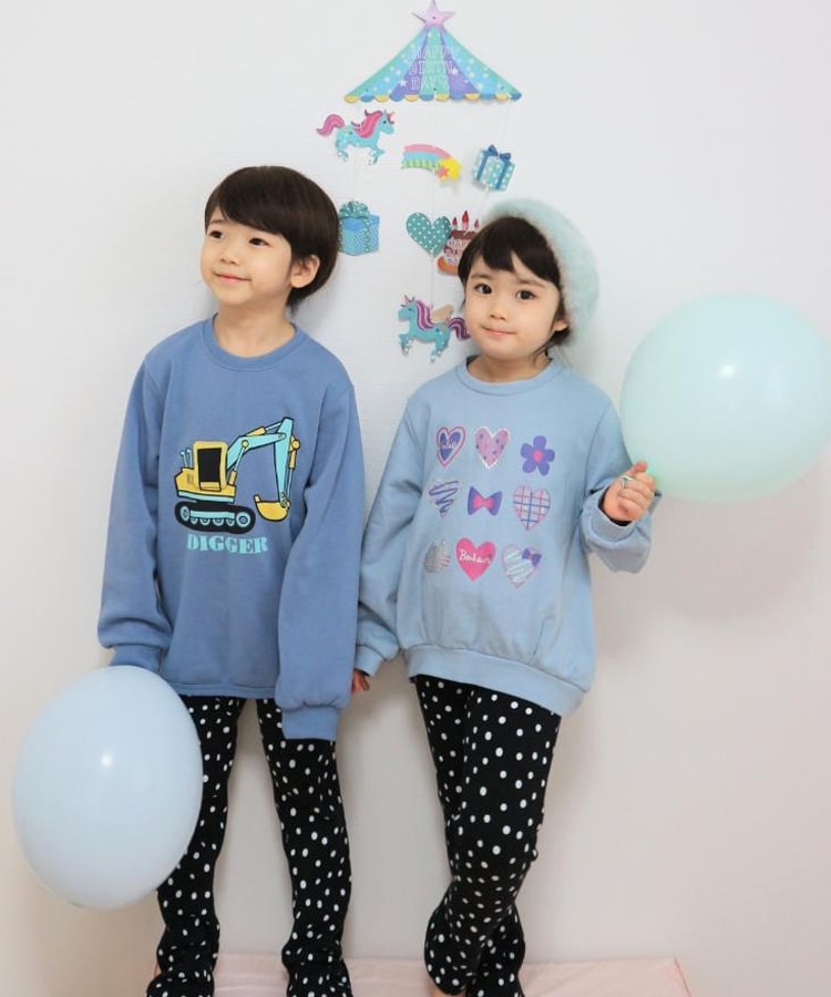 シューラルー /キッズ(SHOO・LA・RUE/Kids)の◆【90-130cm/速乾】CVC裏起毛ギミックプルオーバー11