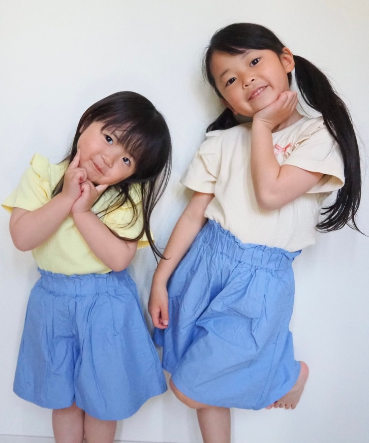 シューラルー /キッズ(SHOO・LA・RUE/Kids)の◆【90-140cm】ポプリンキュロットパンツ9