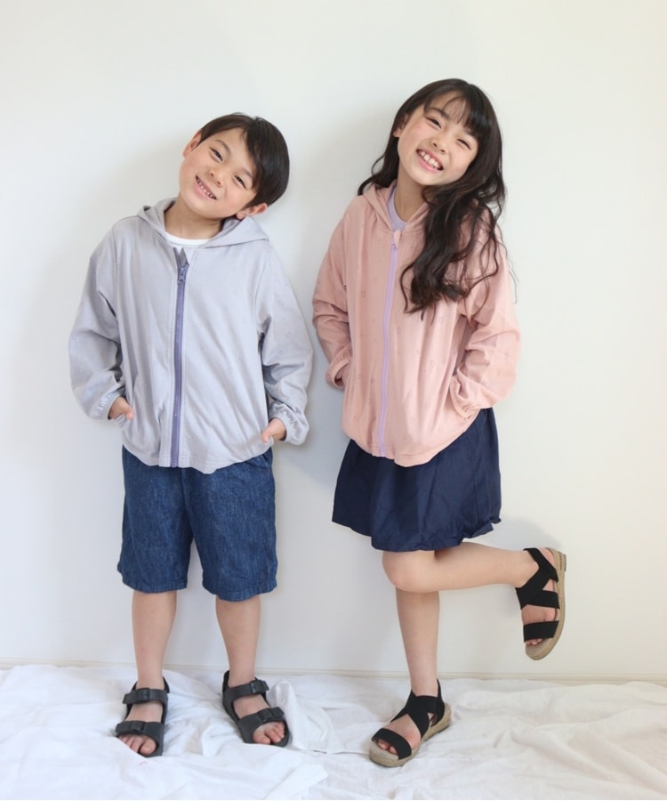 シューラルー /キッズ(SHOO・LA・RUE/Kids)の◆【90-130cm/UV】オパールパーカー9