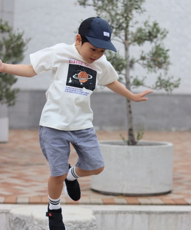 シューラルー /キッズ(SHOO・LA・RUE/Kids)の◆【100-140cm/接触冷感】BOYスパンコールTシャツ9