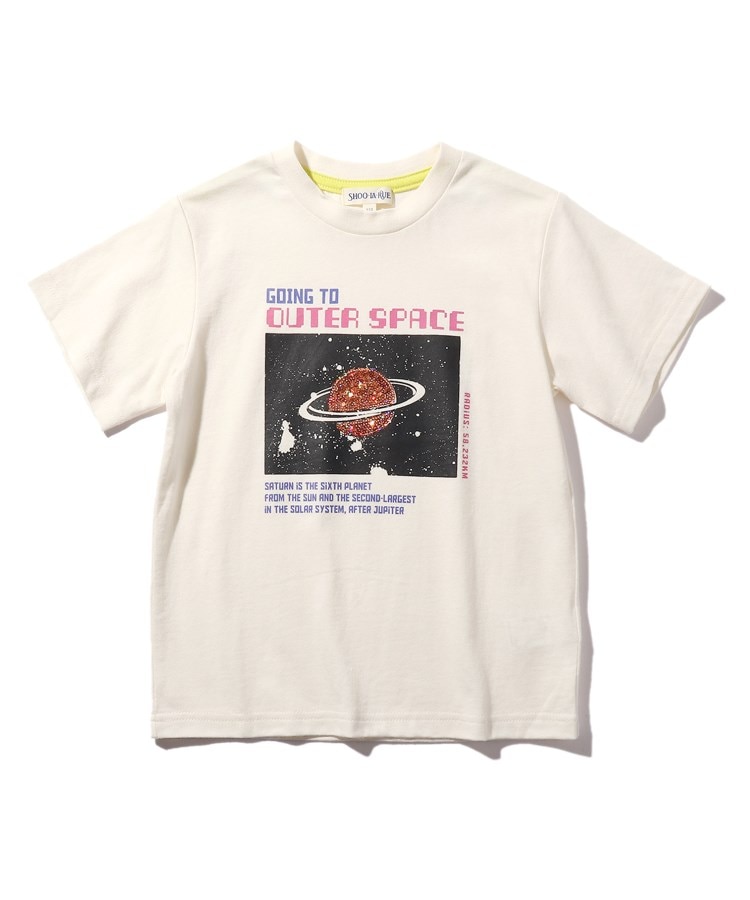 ＜WORLD＞ SHOO・LA・RUE/Kids(シューラルー /キッズ) 【100-140cm/接触冷感】BOYスパンコールTシャツ