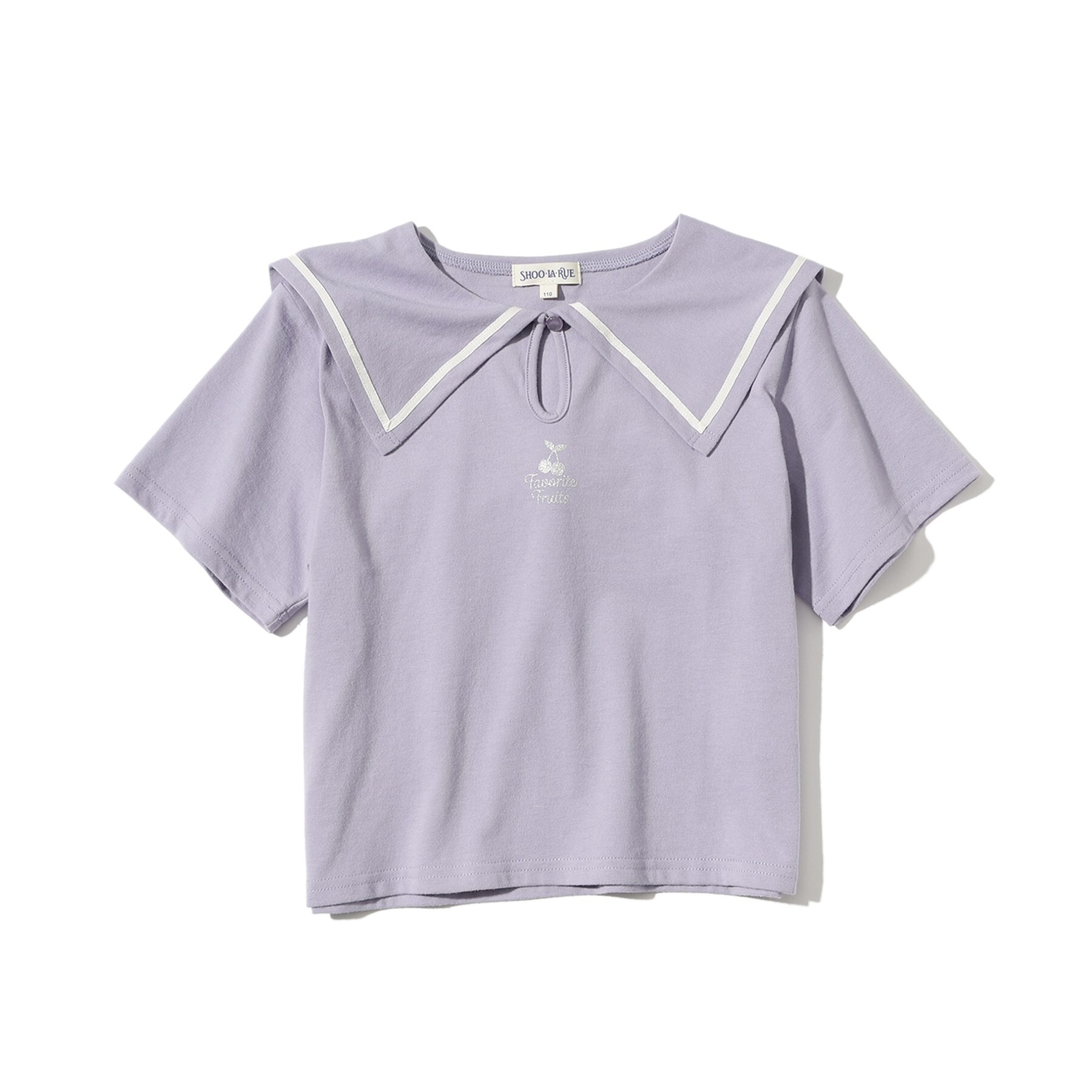 シューラルー /キッズ(SHOO・LA・RUE/Kids)の【110-140cm】セーラーカラーTシャツ1