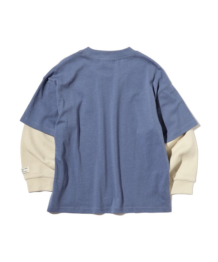 シューラルー /キッズ(SHOO・LA・RUE/Kids)の【110-140cm】袖ワッフルレイヤードロンT2