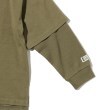 シューラルー /キッズ(SHOO・LA・RUE/Kids)の【110-140cm】袖ワッフルレイヤードロンT10