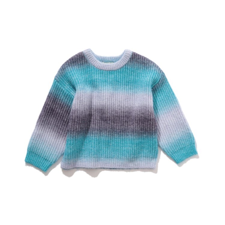 シューラルー /キッズ(SHOO・LA・RUE/Kids)の◆【110-140cm】グラデーションニットプルオーバー ニット/セーター